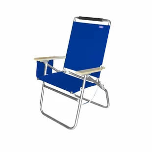 Aluminum tall boy beach chair